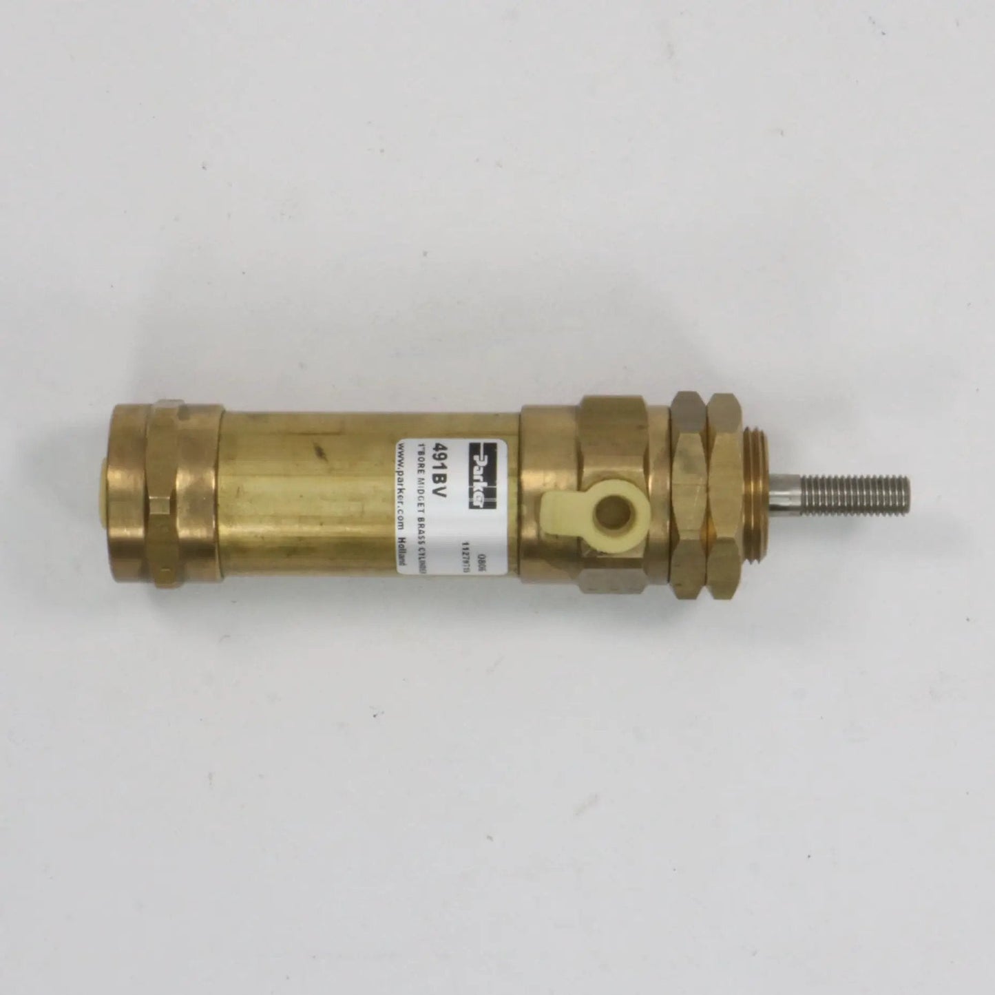 Parker 491BV 1" Bore Midget Brass Cylinder