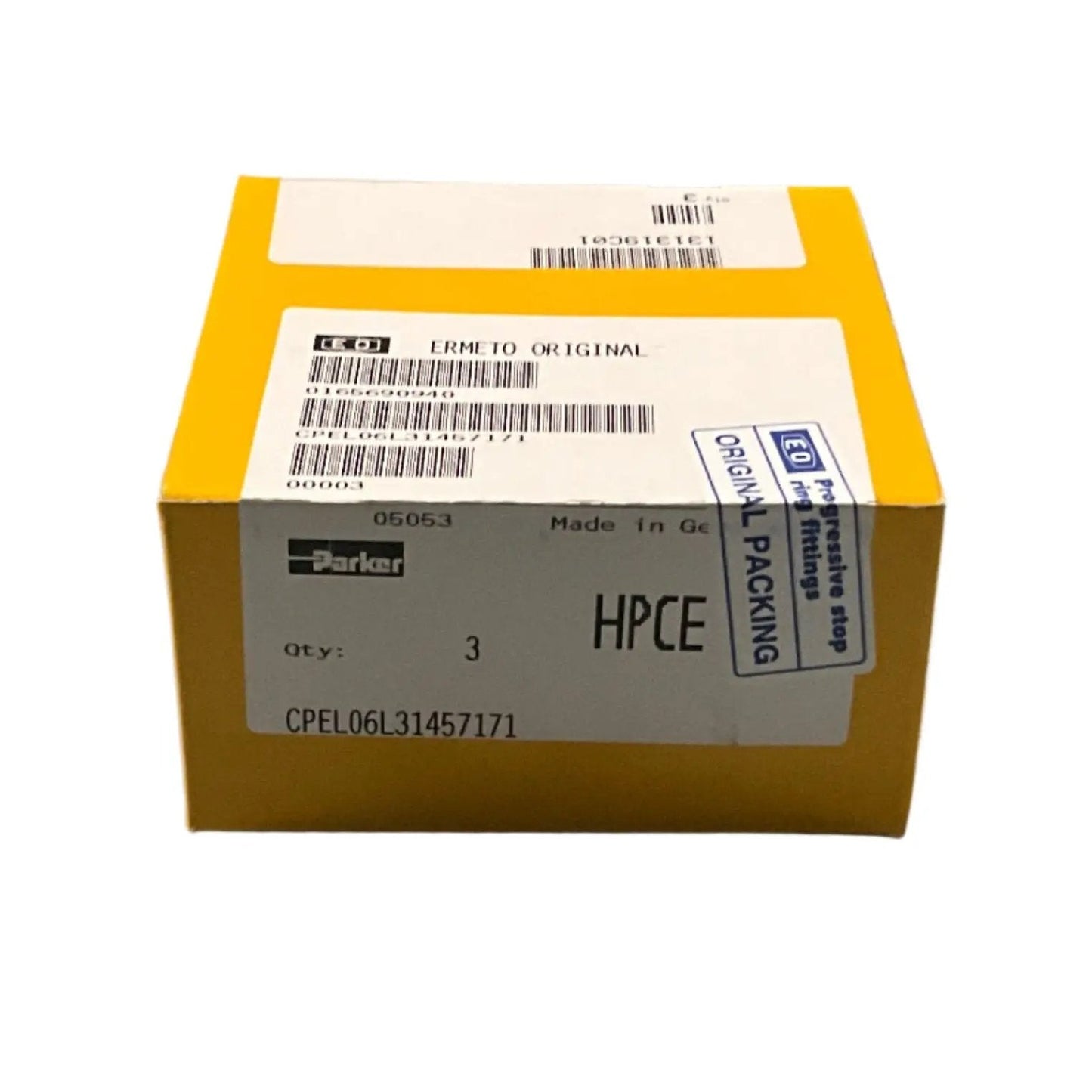 Parker Ermeto Stainless Steel Needle Valve 6 mm