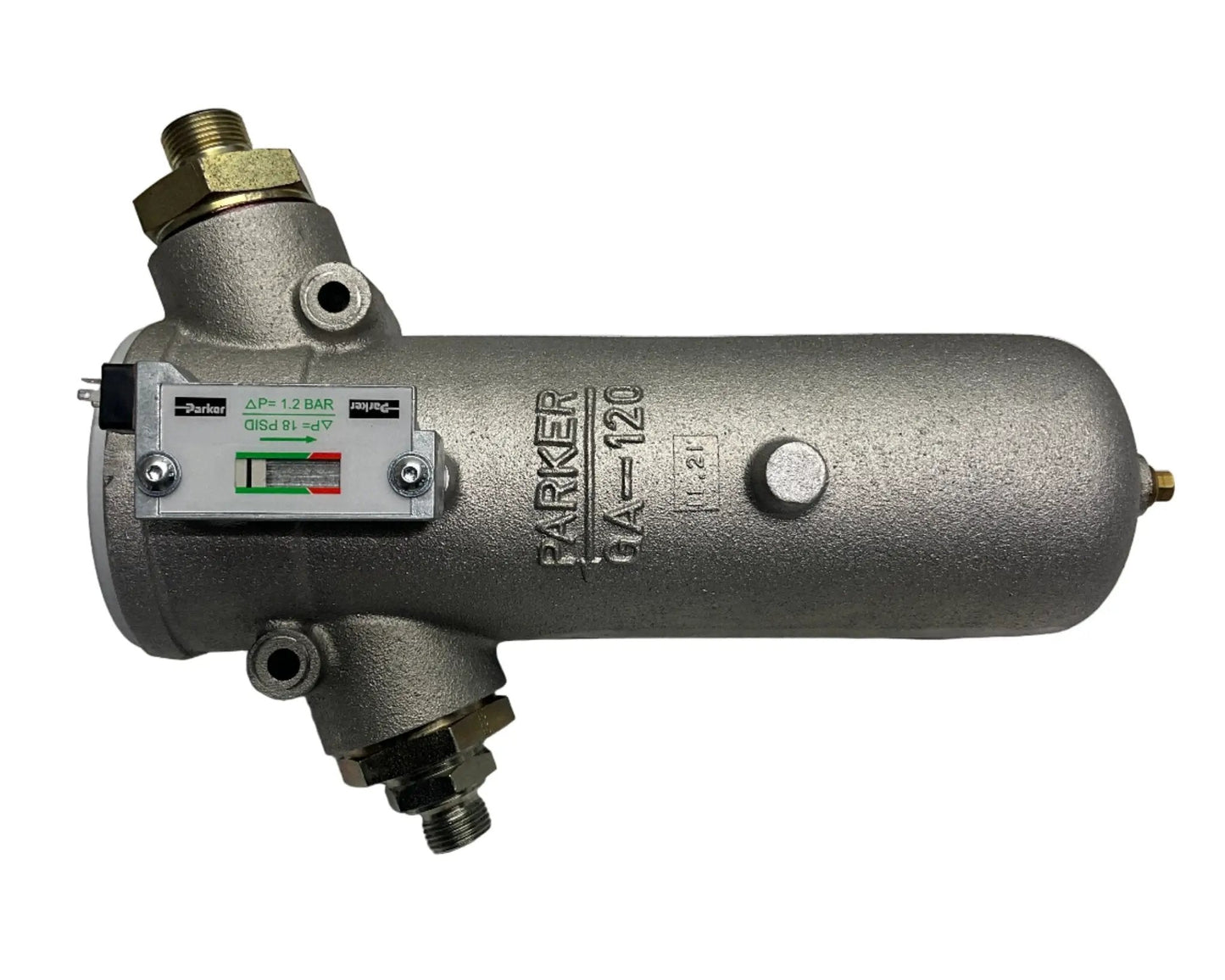 Parker Hannifin GA405QLBE3EG201 In-Line Filter Housing