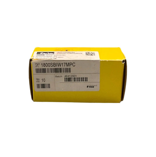 Parker Tema 1800SBIW17MPC Plug In Nipple