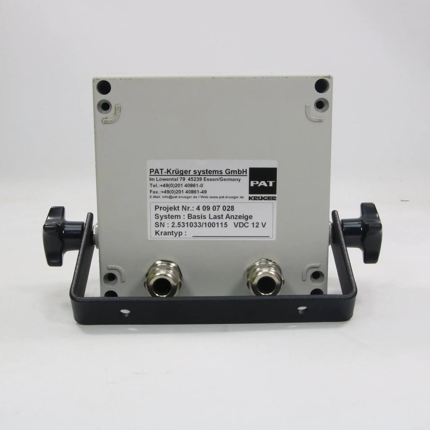 Pat Kruger Sytemtechnik 40907028 Base Load Indicator