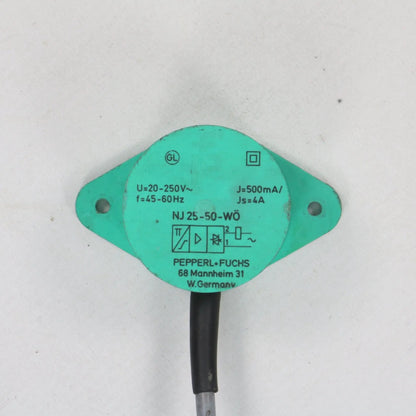 Pepperl + Fuchs Inductive Sensor NJ25-50-WO