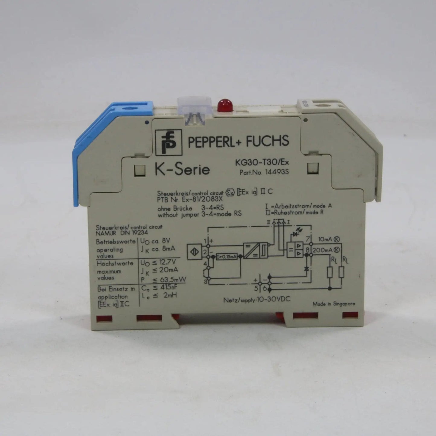 Pepperl + Fuchs K-Series KG30-T30/Ex
