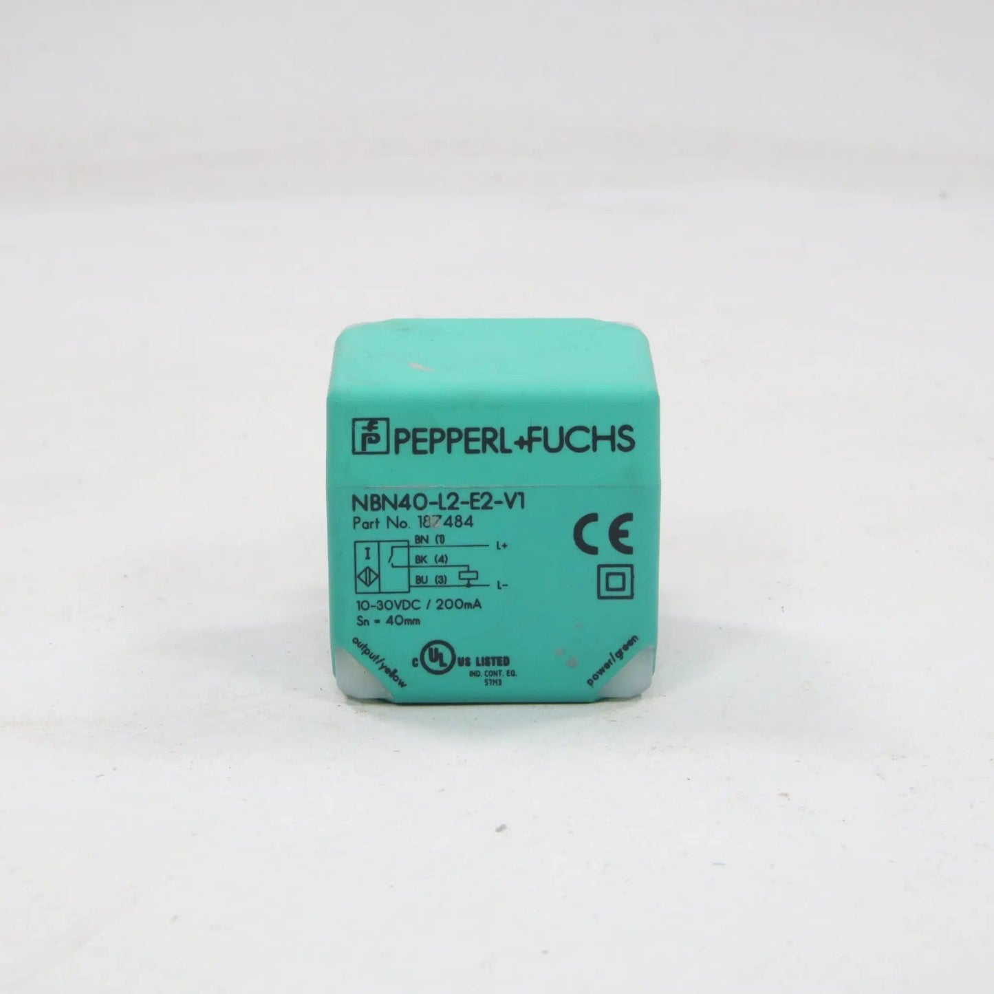 Pepperl + Fuchs NBN40-L2-E2-V1 Inductive Sensor