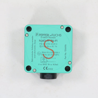 Pepperl + Fuchs NJ40-FP-SN-P1 Inductive Sensor