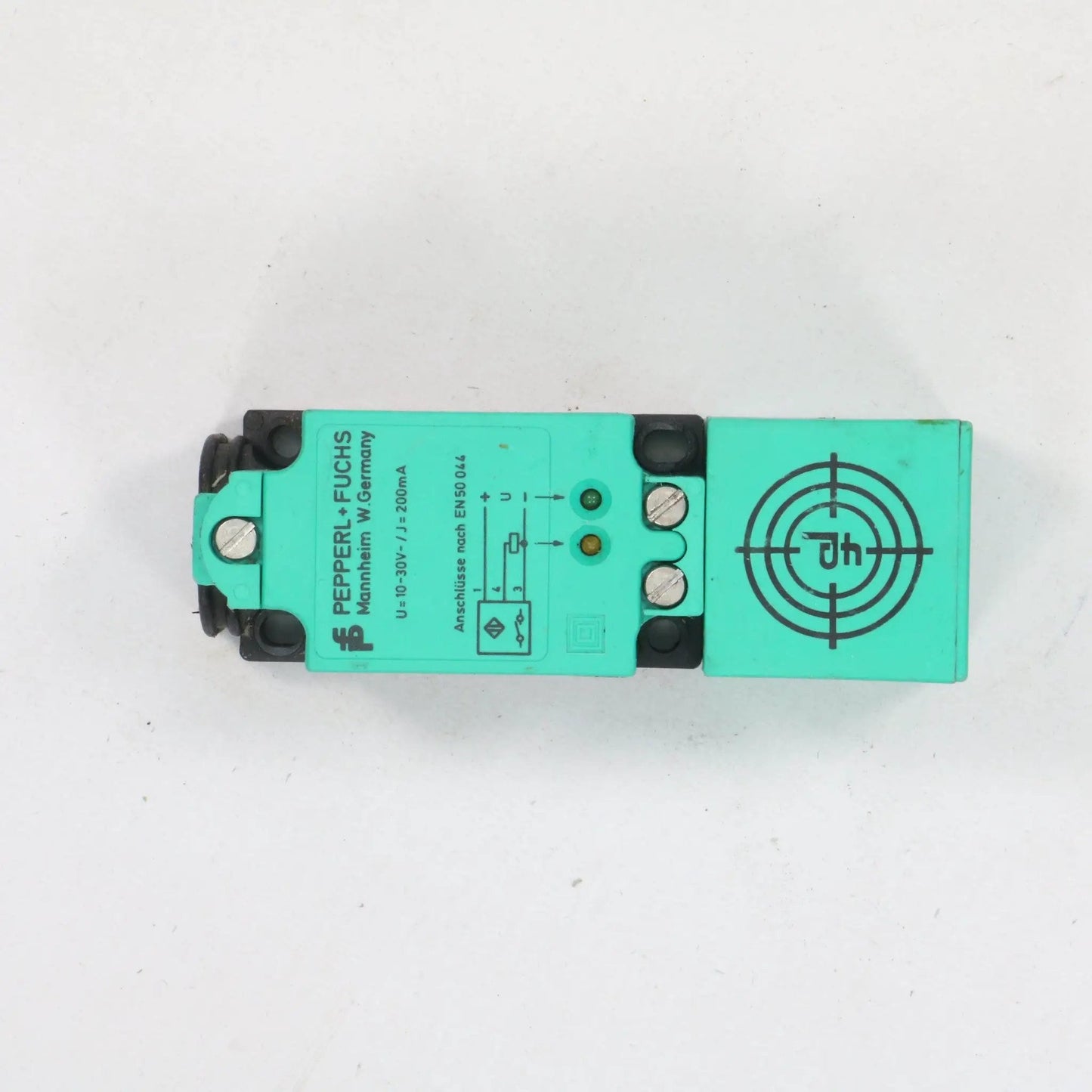 Pepperl & Fuchs U-10-30V-/J=200ma NJ30+ Inductive Sensor - Up Facing Contactor