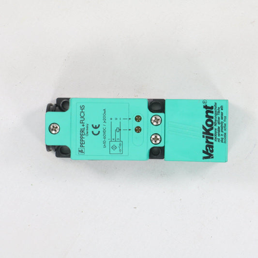 Pepperl & Fuchs U-10-60V-/J=200ma NJ20+ Inductive Sensor - Front Facing Contactor