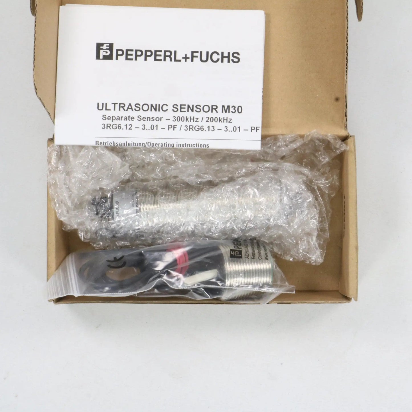 Pepperl + Fuchs Ultrasonic Sensor M30 3RG60133AE01PF
