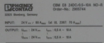 Phoenix Contact CBM E8 Electronic Circuit Breaker