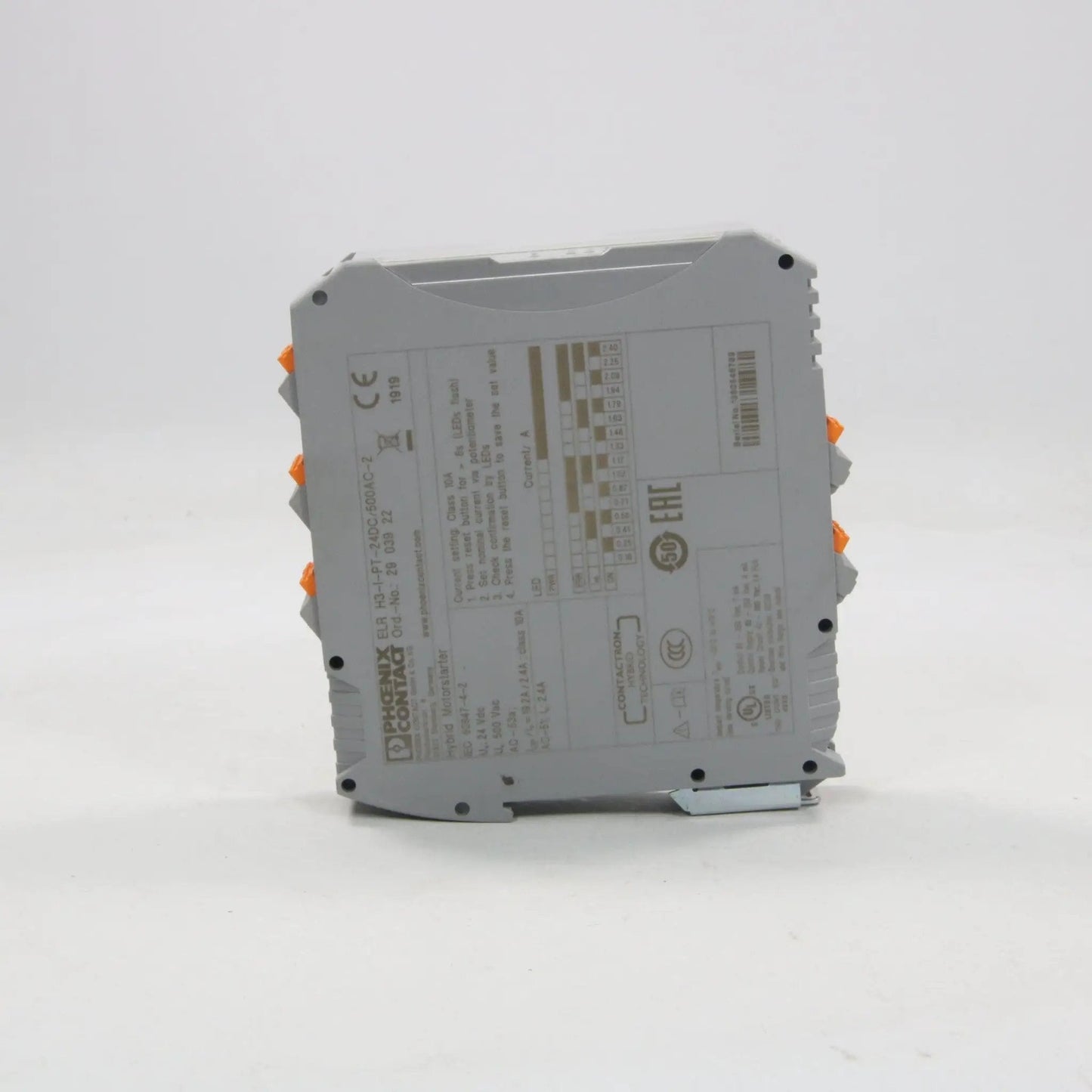 Phoenix Contact ELR H3-I-PT-24DC/500AC-2 Hybrid Motor Starter