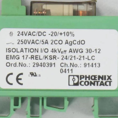 Phoenix Contact EMG 17-REL/KSR-24/21-21 Relay Module