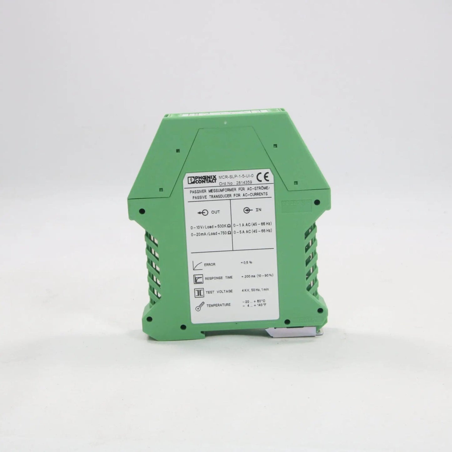 Phoenix Contact MCR-SLP-1-5-UI-0 Current Transducer