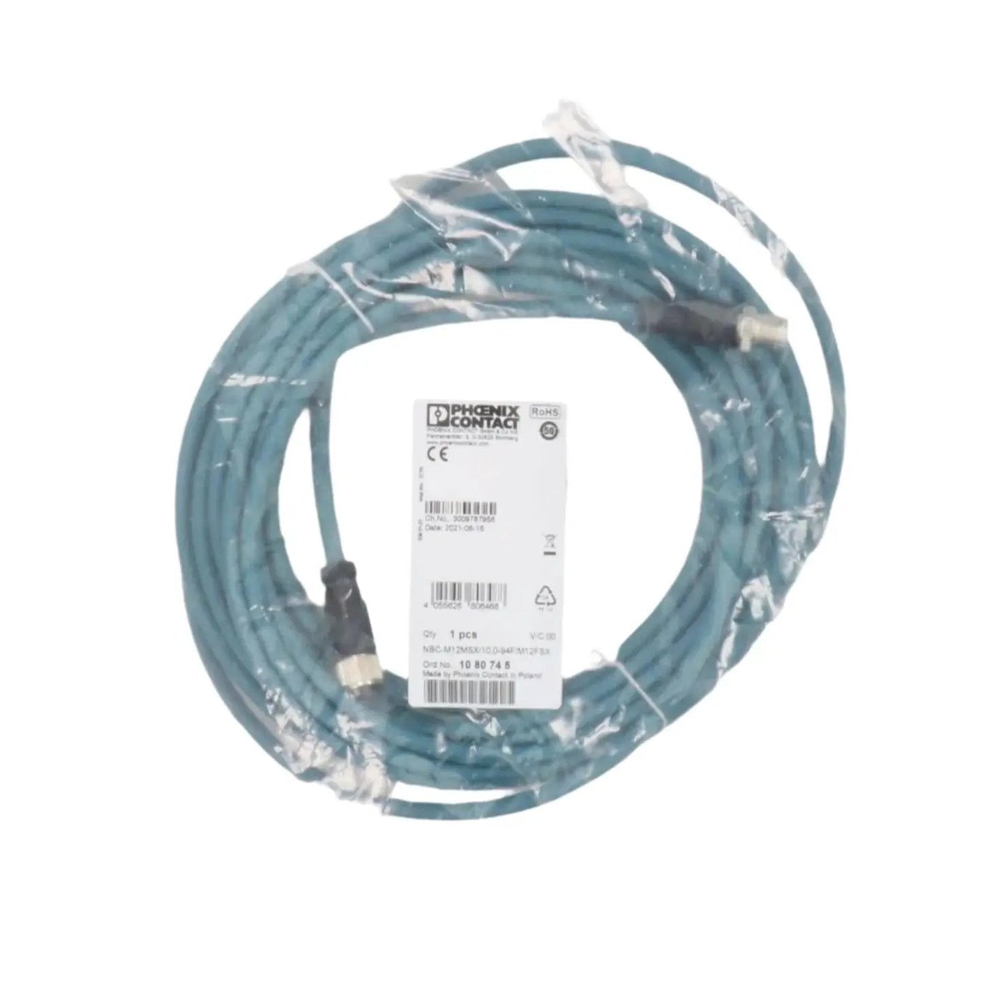 Phoenix Contact NBC M12MSX 10 0 94F M12FSX Network Cable