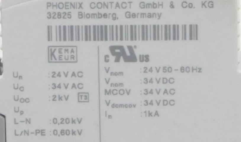 Phoenix Contact PLUGTRAB Surge Protection Device