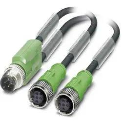 Phoenix Contact SAC-3P-M12Y/2X1,5-PUR/M12FS B Sensor Actuator Cable 1.5m
