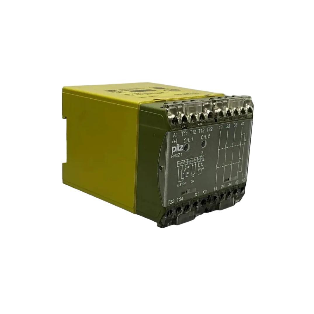 Pilz PNOZ 1 24 V DC 3S10 Safety Relay - 475695