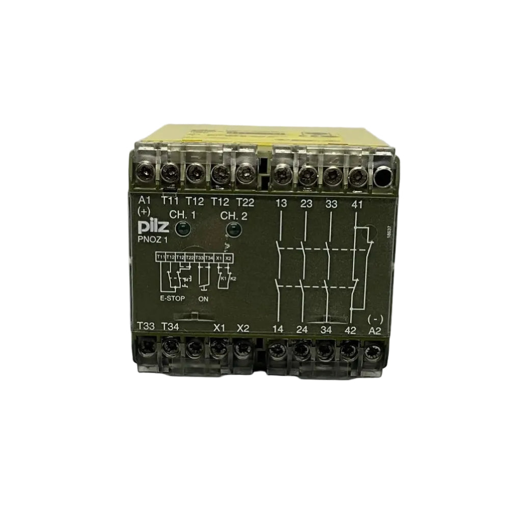 Pilz PNOZ 1 24 V DC 3S10 Safety Relay - 475695