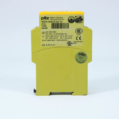 Pilz PNOZ X1 24VAC/DC 3n/o 1n/c 774300