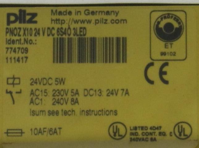 Pilz PNOZ X10 Safety Relay