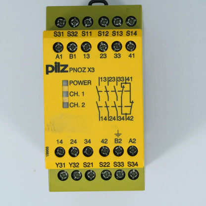 Pilz PNOZ X3 230VAC 24VDC 3n/o 1n/c 1so 774318