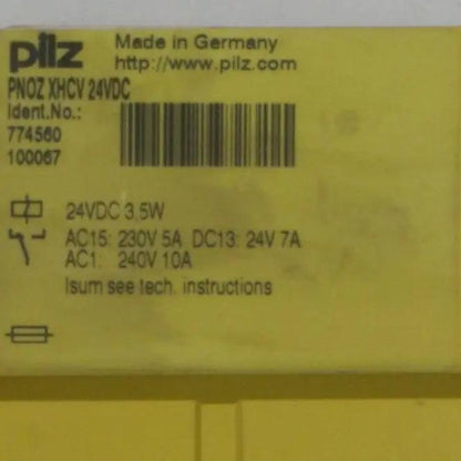 Pilz PNOZ XHCV 774560 Safety Relay