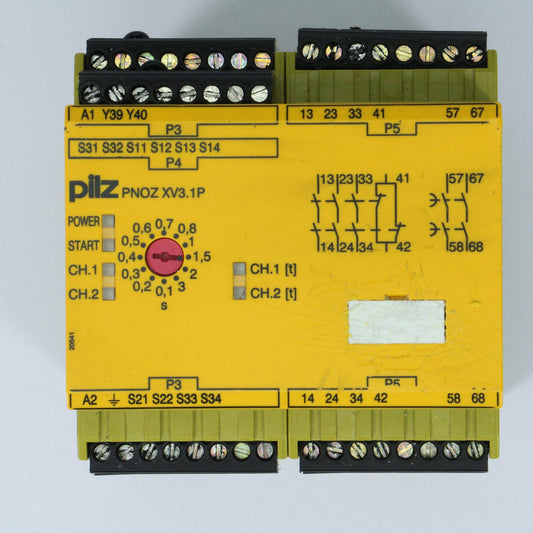 Pilz PNOZ XV3.1P 3/24-240VACDC 3no 1nc 2no t 777532