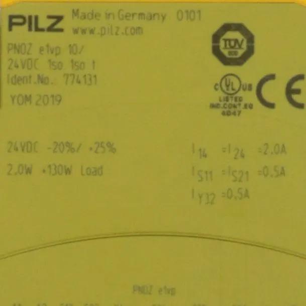 Pilz PNOZ e1vp 10s Safety Relay 774131