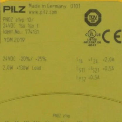 Pilz PNOZ e1vp 10s Safety Relay 774131