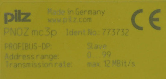 Pilz PNOZ mc3p Profibus-DP