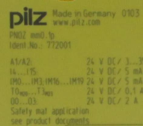 Pilz PNOZ mm0.1p Basic Unit