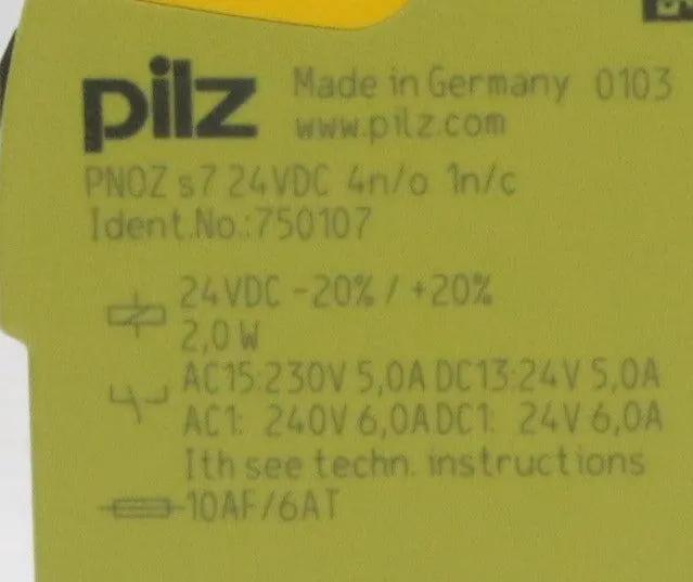 Pilz PNOZ s7 Safety Relay