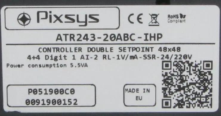 Pixsys ATR243-20ABC-IHP Temperature Controller