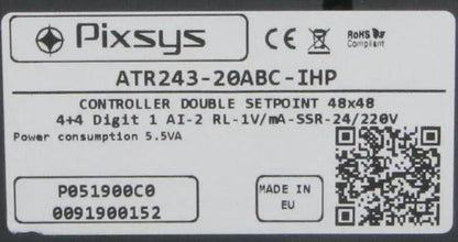 Pixsys ATR243-20ABC-IHP Temperature Controller
