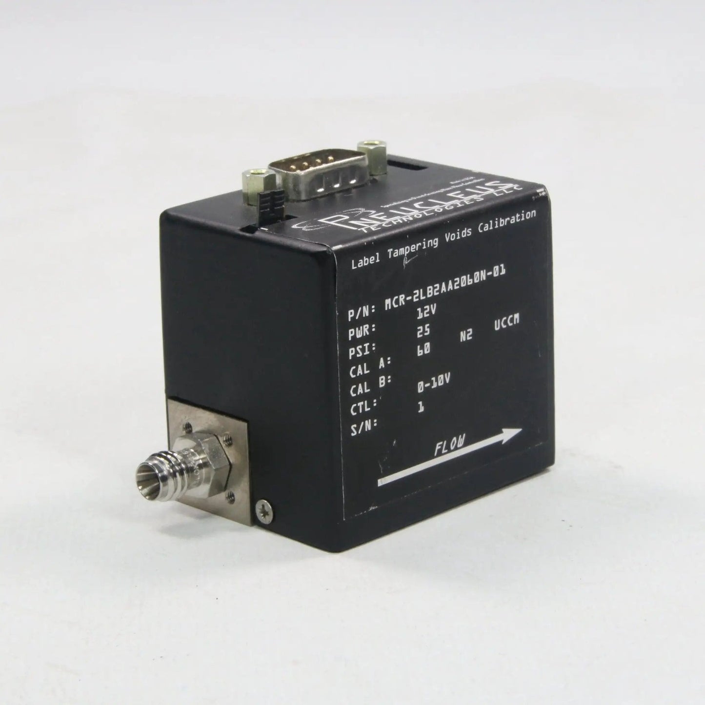 Pneucleus Technologies MicroFlo Mass Flow Controller
