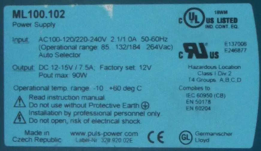 Puls ML100.102 Power Supply