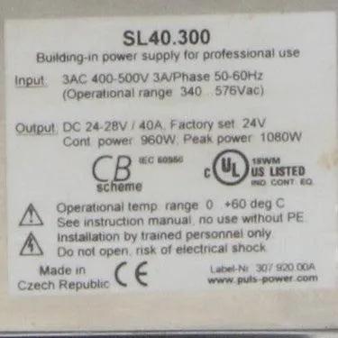 Puls SL40 300 Power Supply