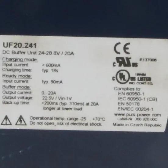 Puls UF20 241 DC Buffer Unit