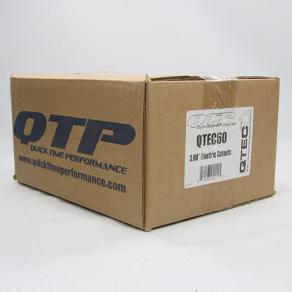 QTP QTEC60 3" Electric Exhaust Cutout - New in OG Box