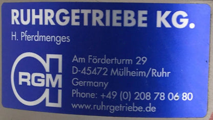 RGM Ruhrgetriebe Gear Motor LF56/4B-11