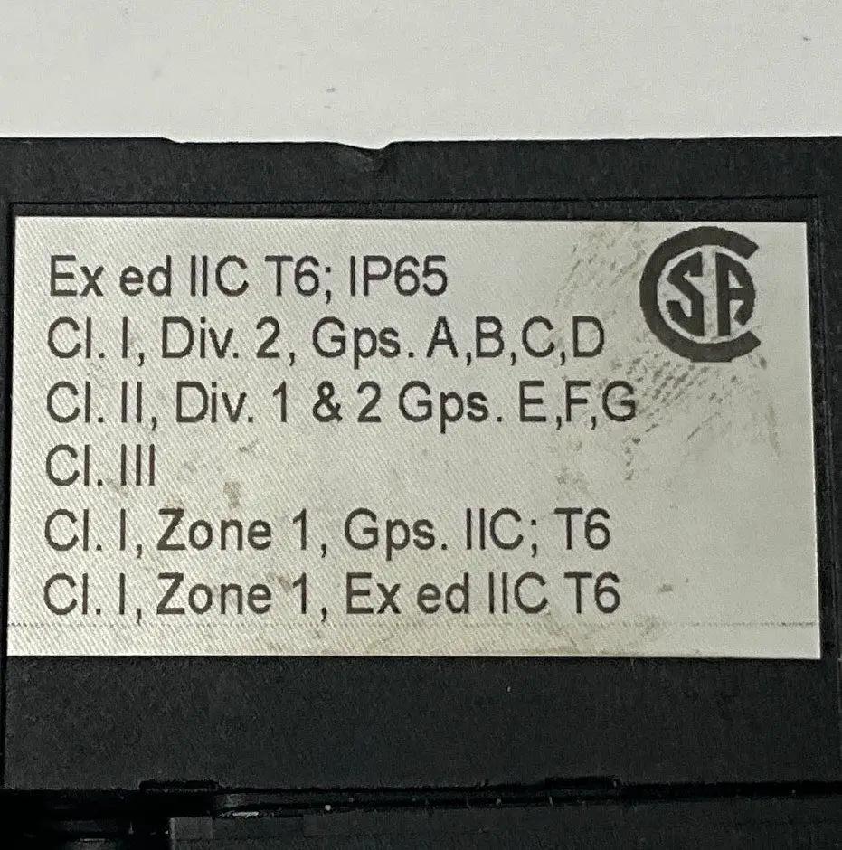 R. Stahl 8070/1-1-HR311 Position Switch