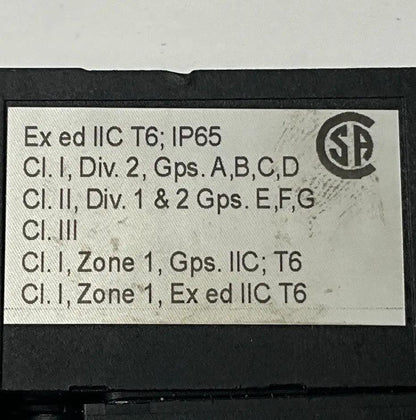 R. Stahl 8070/1-1-HR311 Position Switch