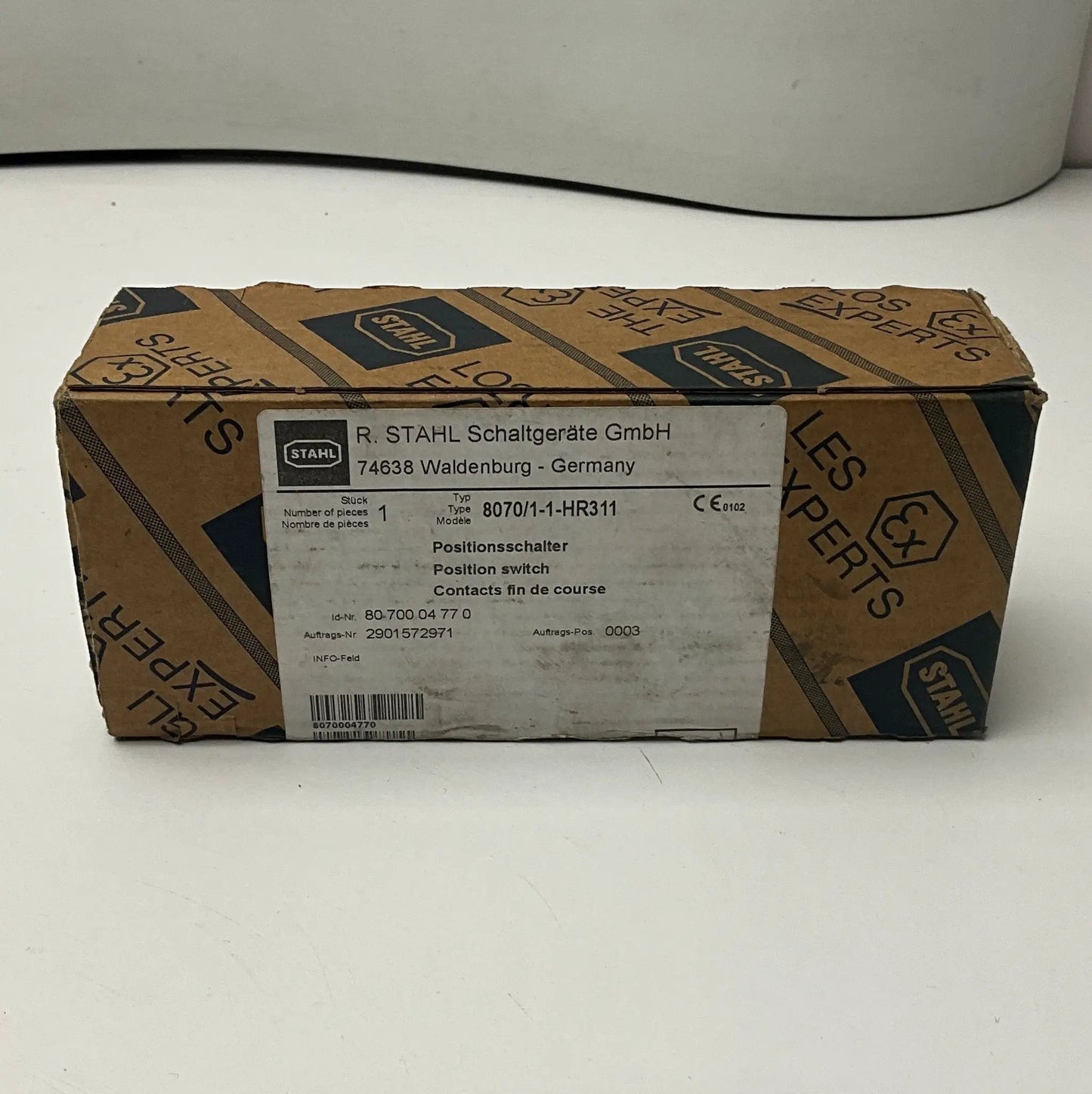 R. Stahl 8070/1-1-HR311 Position Switch