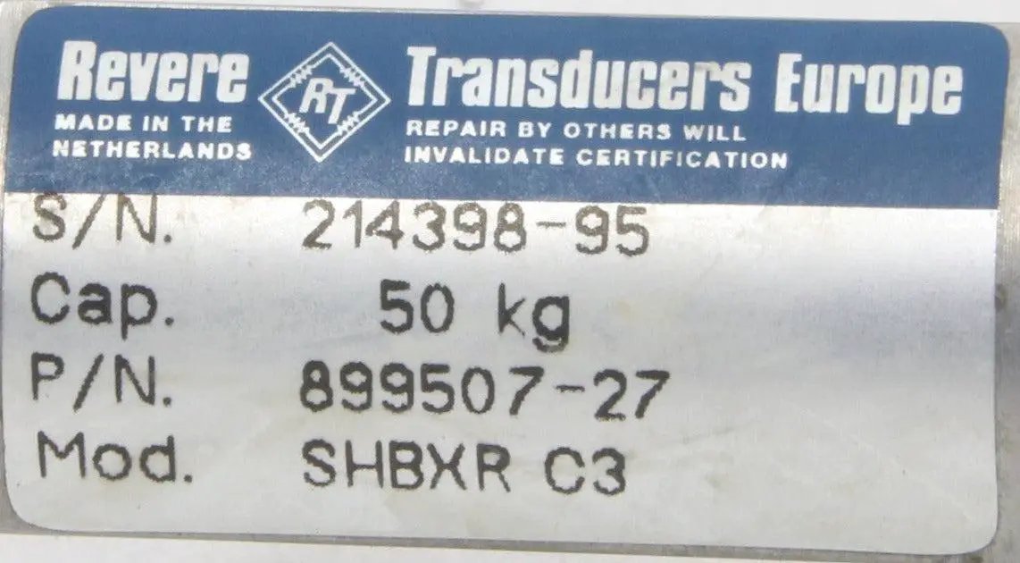 Revere Transducer 50kgs SHBXR C3
