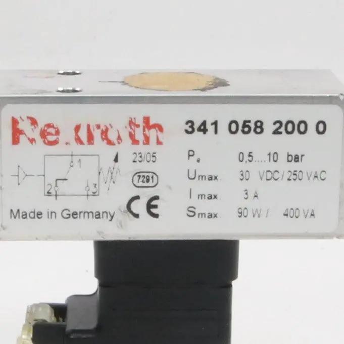Rexroth 341 058 200 0 Pressure Switch