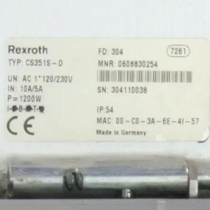 Rexroth CS351 D Single Controller