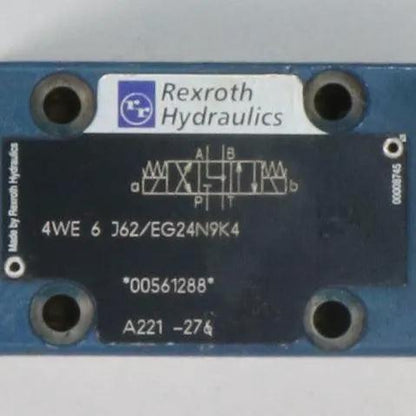Rexroth Hydraulics 4WE 6 J62/EG24N9K4 Directional Spool Valve