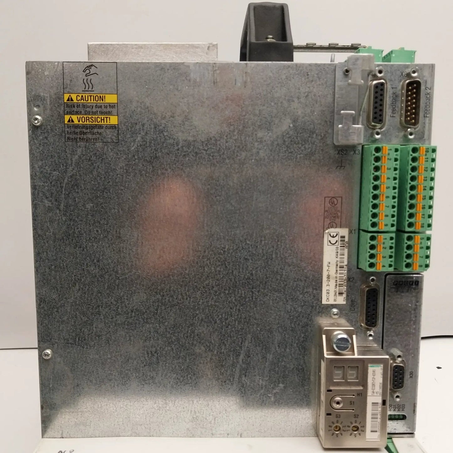Rexroth Indramat Ecodrive DKC03 3 200 7 FW AC Servo Drive
