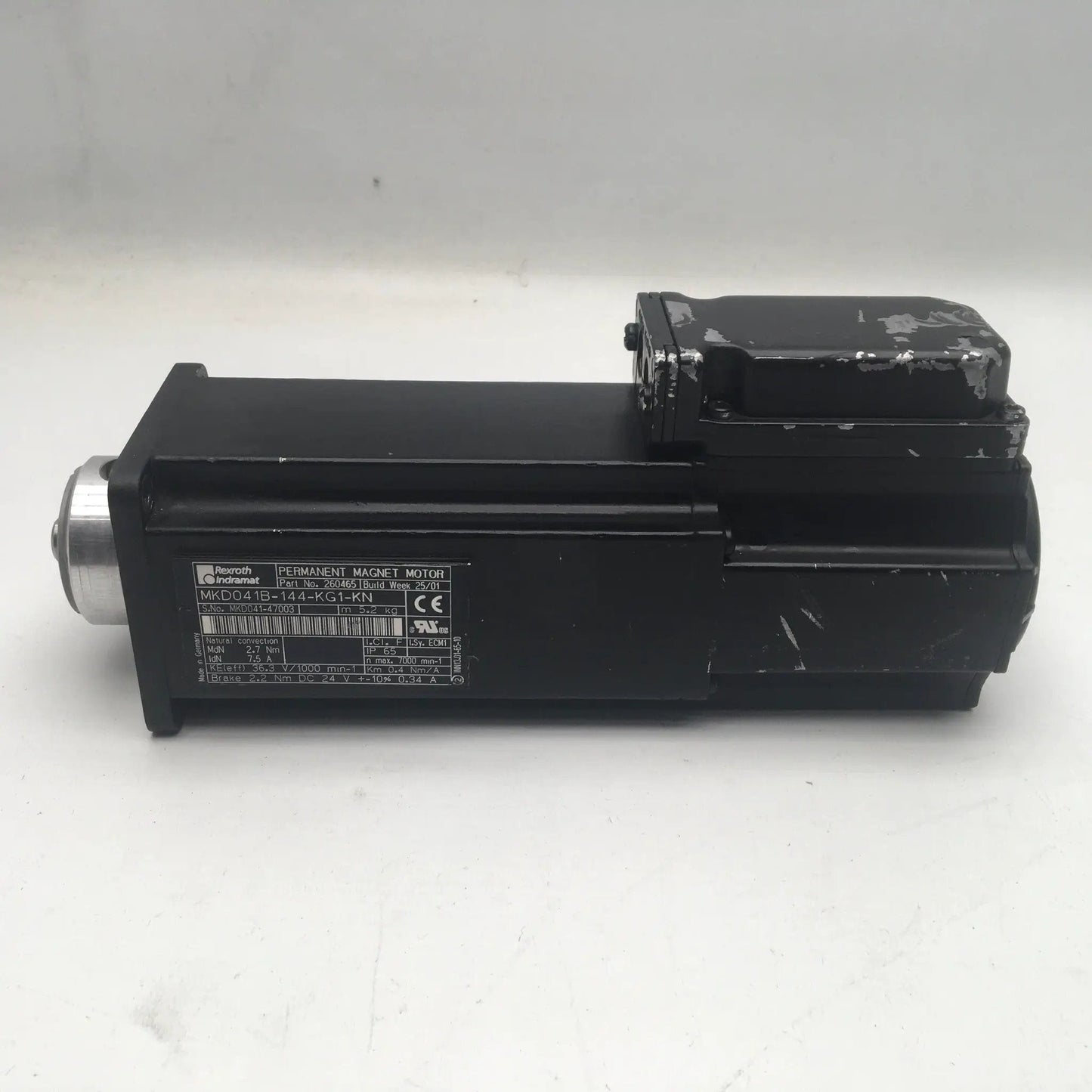 Rexroth Indramat Permanent Magnet Motor MKD041B-144-KG1-KN