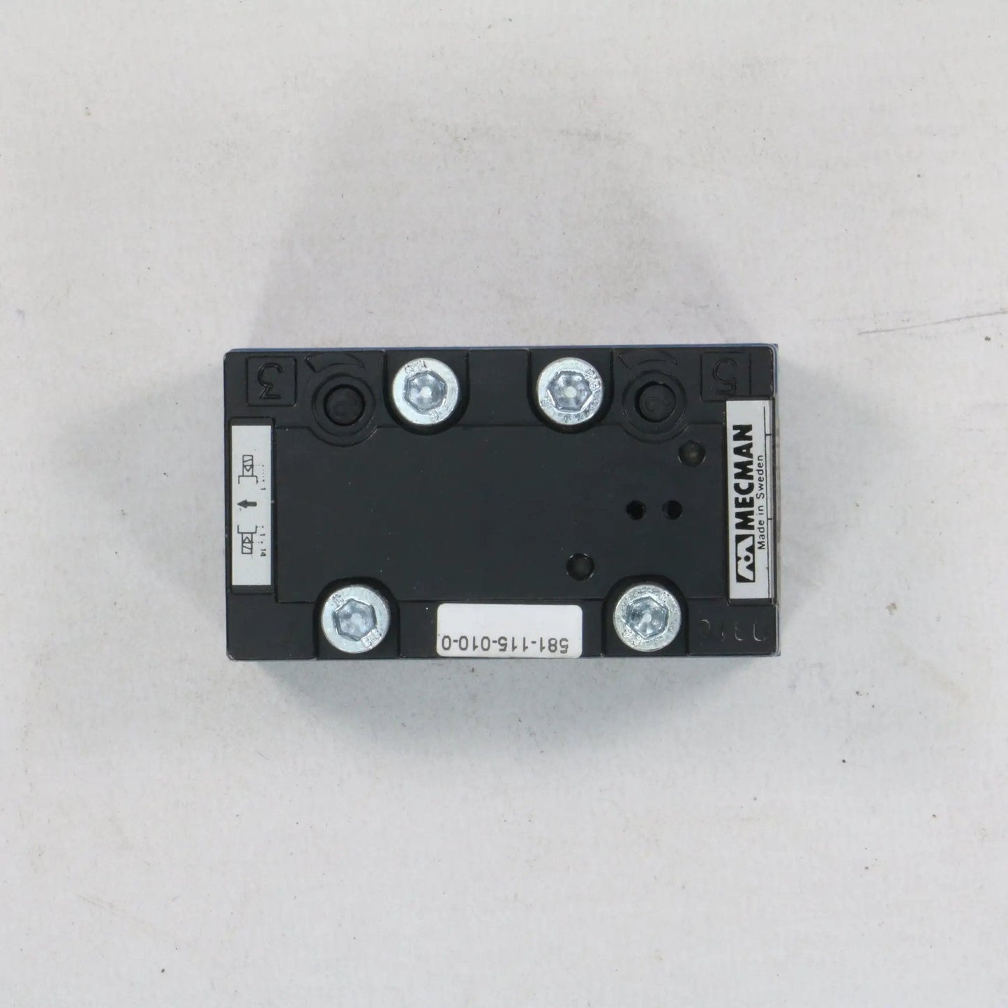 Rexroth Mecman Pneumatic Valve 581-115-010-0