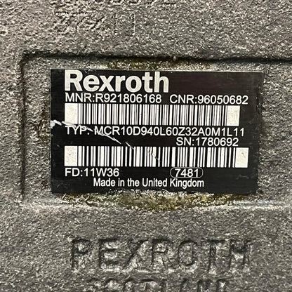 Rexroth R921806168 Hydraulic Piston Motor